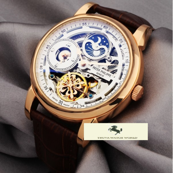 HK950 PATEK PHİLİPPE PERPETUAL TÜRBÜLON GMT GOLD